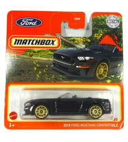 Matchbox 2018 Ford Mustang Convertible (1/64) Siyah