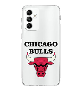 Samsung Galaxy A04s Uyumlu Kamera korumalı Kapak Chicago Bulls Tasarımlı  Şeffaf Kılıf