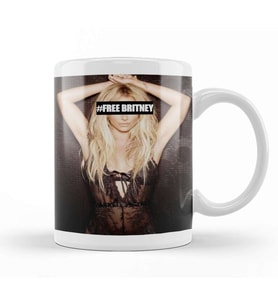 Free Britney Freebritney Kupa Bardak Porselen