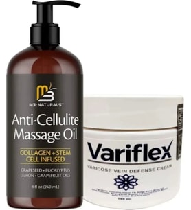Variflex Massage Oil 240 ml Masaj Yağı + Variflex Krem 150 ml
