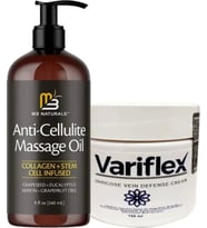 Variflex Massage Oil 240 ml Masaj Yağı + Variflex Krem 150 ml