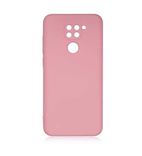Xiaomi Redmi Note 9 Kılıf Orj Lansman Serisi Pürüzsüz Esnek Kadife İç Kısım (Açık Pembe)
