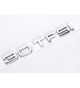 AUDI 30 TFSI UYUMLU KROM BAGAJ YAZISI