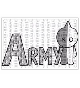 Bts Meets Bt21 Army Puzzle 240 Parça Yapboz