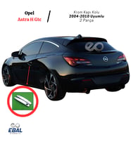 Opel Astra H Gtc Krom Kapı Kolu 2 Kapı 2004-2010 Arası Paslanmaz Çelik (Gümüş)