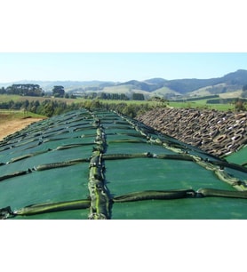 Silage Örtüsü Çiftrenk(Siyah-Yeşil) Uv'li