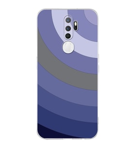 PrintiFy Oppo A9 2020 Uyumlu Kamera Korumalı Renk Cümbüşü D Tasarımlı Şeffaf Silikon Kılıf