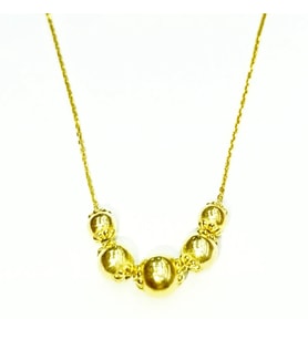 5 Top Gold Gümüş Kolye