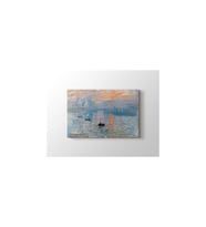 Claude Monet - Impression Sunrise 1872 Tablo - 106193 - 40x30 Cm