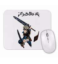 Black e Trunks Mouse Pad