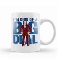 Anchorman Ron Burgundy Kind Of A Big Deal Kupa Bardak Porselen