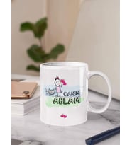 Canım Ablam Kupa Bardak (Beyaz)
