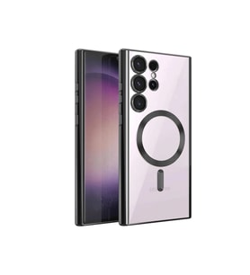 Durukar® Samsung Galaxy S23 Ultra Kılıf Kross Magneticsafe Kapak - Siyah