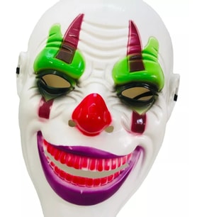 Delirten Gülüş Psikopat Palyaço Temalı Joker Maskesi pop