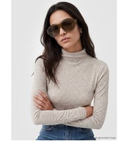 LCW Vision Bej Dik Yaka Uzun Kollu Kadın Body