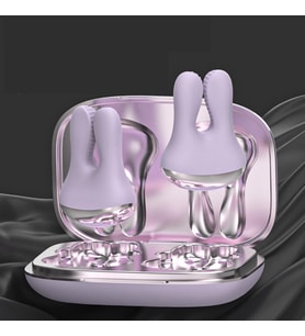 Özel magaza Hande Rabbit Pods Titreşimli Göğüs Ucu Kıskacı Şarjlı