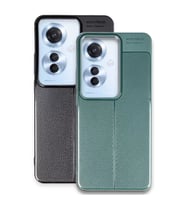 Oppo Reno 11f Kılıf Auto Focus Kapak - Koyu Yeşil