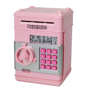 Şifreli Atm Kasa Kumbara (Pembe)