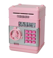 Şifreli Atm Kasa Kumbara (Pembe)
