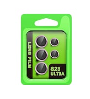 Samsung Galaxy S23 Ultra Raze Metal Kamera Lens - Lila