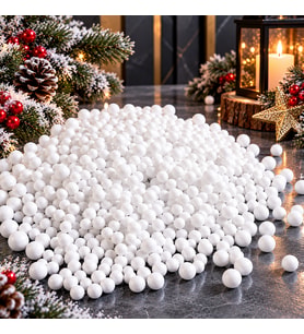 900 ADET BEYAZ YAPAY KAR TANESİ YILBAŞI AĞACI SÜSLERİ NOEL AĞACI SÜSLERİ VİTRİN MEKAN SÜSLEME