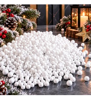 900 ADET BEYAZ YAPAY KAR TANESİ YILBAŞI AĞACI SÜSLERİ NOEL AĞACI SÜSLERİ VİTRİN MEKAN SÜSLEME