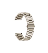 Samsung Galaxy Watch Active 2 40mm Uyumlu 20mm Kordon Metal Baklalı Tasarım Zore Band-04 Kayış