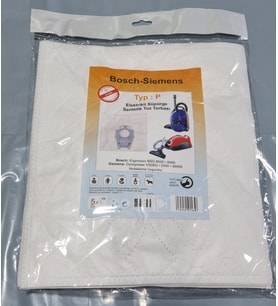 Bosch süpürge p tipi 20 adet toz torbası