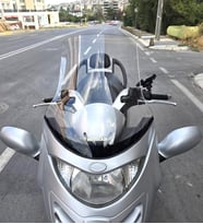 MOTOCAM Kymco Grand Dink Ön Cam 2002-2013 Model 47cm Şeffaf Renkli 4mm