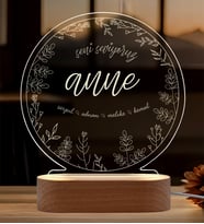 Kişiye Özel İsimli Anne LED Gece Lambası - Anneye En Anlamlı Hediye - Anneler Günü Hediyesi - Anneye Doğum Günü Hediyesi