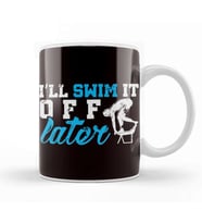 Swimmer Swim Swimming Pool Indoor Freestyle Water Sports Kupa Bardak Porselen