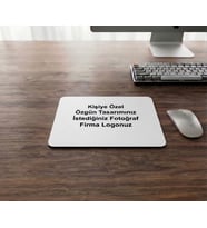 Kişiselleştirilebilir Özel Tasarım Dikdörtgen Mouse Pad - 17x21 cm, 2 mm kalınlık