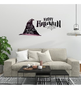 River World Duvarlar İçin Sticker Teması Happy Hallowen