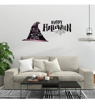 River World Duvarlar İçin Sticker Teması Happy Hallowen