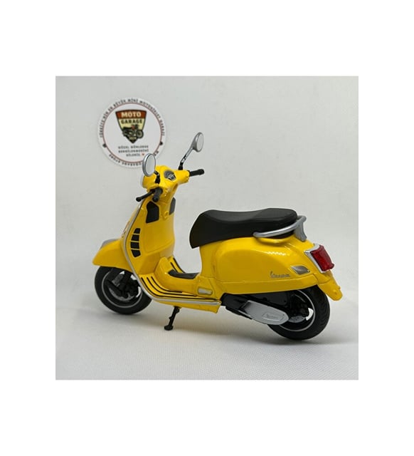 Vespa GTS Super 1:12 Diecast Scooter Model Oyuncak – Lisanslı