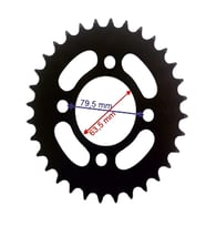RACING REGAL ARKA DİŞLİ 530-32T İÇ 63,50X4 DELİKLİ ÖM