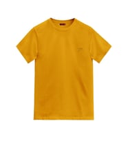 Raru AGNITIO Erkek Pamuklu Hardal Günlük T-shirt