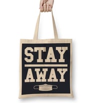 Stay Away Virus Bez Çanta Uzun Saplı