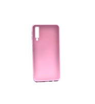 Samsung Galaxy A7 2018 Uyumlu Kılıf Zore Premier Silikon Kapak (Rose Gold Altın)