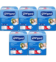 Canped Hasta Bezi Yetişkin Bel Bantlı Tekstil Yüzey L - Büyük - Large 70 Adet (5PK*14)