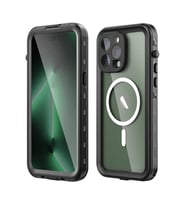 Lexroo iPhone 14 Pro Max Kılıf 1-1 Su Geçirmez Kılıf - Siyah