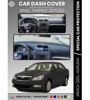 SKODA OCTAVİA (2006-2013) Torpido Örtüsü Ön Göğüs Halı Torpido Koruma Birebir Uyum Kaymaz UV Koruma