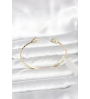 Pirinç Gold Renk Yılan Model Bileklik - TJ-BB8088