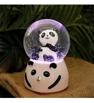 Siyah-Beyaz Panda Kar Küresi Büyük Boy