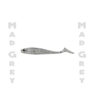 Fujin Duck Tail 9 cm Silikon Balık Mad Grey