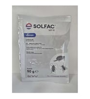 SOLFAC WP 10   50 GR  BİT -PİRE VE GENEL HAŞERE İLACI (Doğal Beyaz)