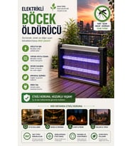 Ev ve Açık Alanlar İçin Pratik Böcek Yakalama Çözümü