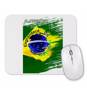 A Justiça Engrandece Mouse Pad
