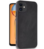 ERTAN iPhone 11 Kılıf Aras Deri Kapak - Siyah