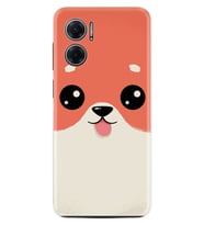 Xiaomi Redmi Note 11E Kılıf Silikon Desen Özel Seri Sevimli Köpek 1731